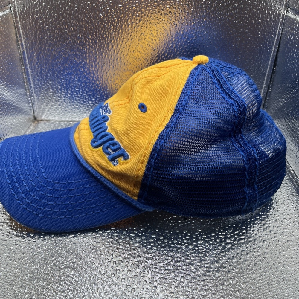 Butterfinger Hat Cap Snap‎ Back Nestle Blue Yellow Mesh Trucker SnapBack - Picture 3 of 7